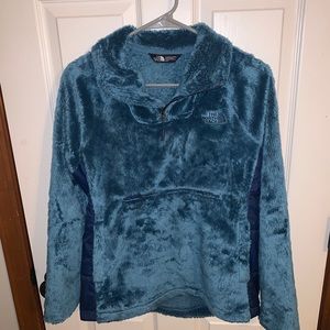 Blue North Face Quarter Zip